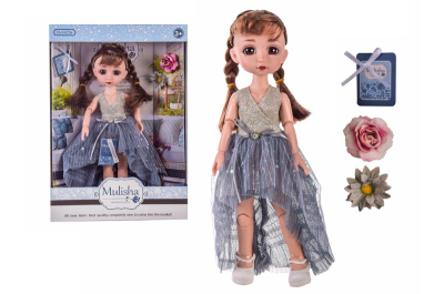 Лялька "Emily" QJ108B з аксесуарами (р-р іграшки – 29 см), в коробці 24*8*34 см
