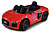 Електромобіль "AUDI R8" (з пультом, USB/MP3 амортизатори, колеса EVA 6V7AH*2) JJ2198R/C-12V р.123*1