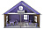 Ляльковий будиночок «LOL HOUSE» Лаванда 31*22*44 см
