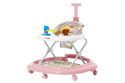 Ходунки CARRELLO Eterno CRL-9607 Rose 3 в 1 (ходунки, качалка, каталка) 