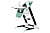 Стілець-гойдалка CARRELLO Cascata CRL-10303/1 Tropical Green 