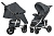 Коляска прогулянкова CARRELLO Vista CRL-5511 Steel Gray льон+дощовик L /1/
