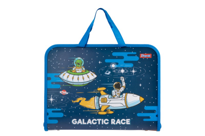 Папка-портфель 1 Вересня FC на блискавці з тканинними ручками "Space" 492170