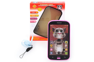 Смартфон "Кіт Том" інтерактивний JD1883E2 р.18,5*14,5*2,5см
