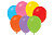 12" Повітряна кулька Balonevi кольору асорті 100шт