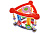 Розвиваючий центр EQ80388R BAMBINI кор.21*18*18 