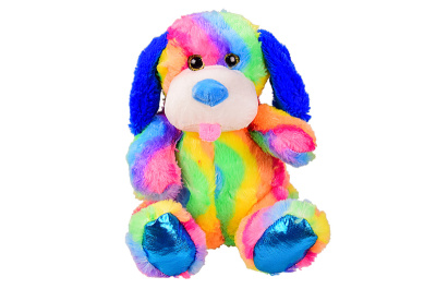 М'яка іграшка BL0918 песик зі світлом – 26 см, 3 кольори