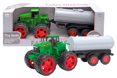 Трактор "Фермер" інерційний з бочкою, в коробці 3368-61 р.50*16*18см