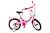 Велосипед дитячий PROF1 16, Y1616-1K Princess, SKD75, фуксія, ліхтар, дзвінок, дзерк., кошик, додаткові колеса