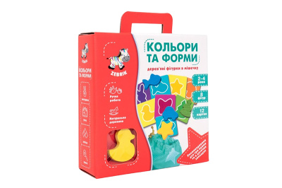 Дерев'яна гра "Кольори та форми" в мішечку ZB2001-01 VladiToys