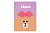 Блокнот пухнастий YES "Line Friends" Choco