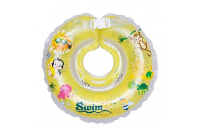 Круг для купання SwimBee жовтий 300016