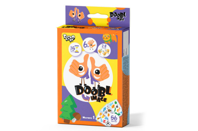 Настільна розважальна гра "Doobl Image" Міні DBI-02-01U,02U,03U,04U DANKO