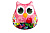Антистресова іграшка м"яконабивна "SOFT TOYS 37 "Сова" з тюльпаном, DT-ST-01-37 DANKO