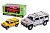 Машина металева 68321 "Автопром", 3 кольори, 1:32 Hummer H3, батар, світло, звук, відкриваються две